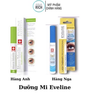 Huyết thanh Dưỡng mi Eveline 8in1 Total Action Lash Therapy professional