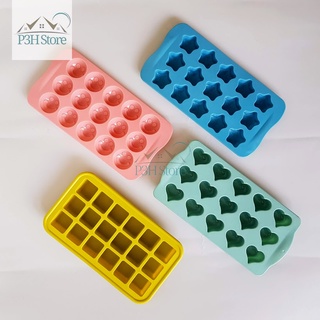 Khay làm đá khuôn socola Lock&amp;Lock bằng Silicone dễ dàng tách đá khỏi khuôn CKT202 CKT220 CKT221 CKT222