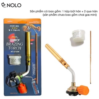 Đầu Khò Gas Cầm Tay Mini Model KT2104 Có Chỉnh Nhiệt Độ Đạt Mức Nhiệt Độ Cao 1200 Độ C