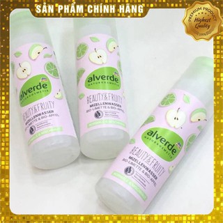 Nước tẩy trang Hữu cơ Alveder Đức xách tay
