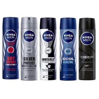 Xịt Khử Mùi và Ngăn Mùi Nivea Men 150ml