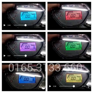 Đồng hồ điện tử LCD xe honda wave100_Dochoixemaynhapkhau