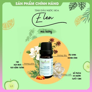 Tinh dầu nước hoa Elen thơm phòng, thư giãn 10ml - Tinh Dầu 100