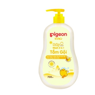 Tắm gội vàng Pigeon (2in1) 700ml (MP4609)