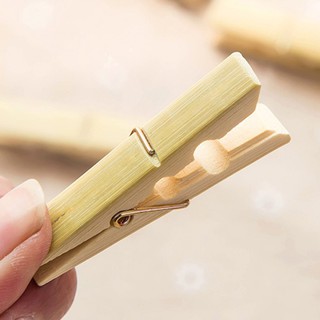 1 cái kẹp quần áo gỗ tre