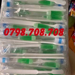 Bàn chải khách sạn kèm kem 100 cây/1 túi