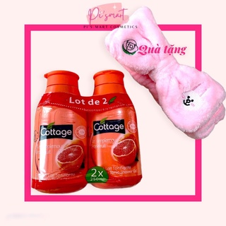 Cặp Sữa Tắm Cottage 250ml x 2 - Hàng Chuẩn Công Ty