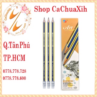 Bút chì HB Thiên Long có đầu tẩy GP-04
