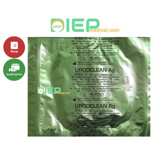 ✅ URGOCLEAN Ag - Băng gạc làm sạch mảnh hoại tử vết thương, có chứa ion Bạc kháng khuẩn