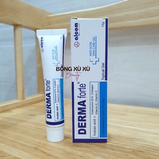 Kem Dưỡng Da Derma Forte Bản Thường Và Bản Advanced Giảm Mụn, Mờ Thâm Dạng Gel 15g