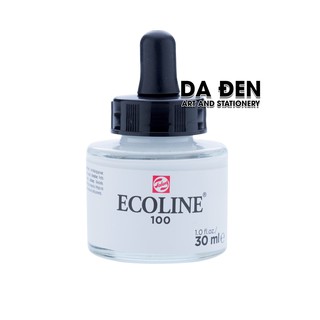 [DA ĐEN] Màu nước dạng lỏng Talens ECOLINE 30ml Trắng