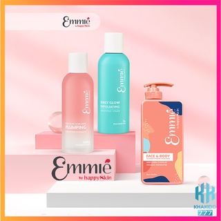 Toner 5% 10% Emmié by HappySkin &amp; Nước Thần Emmié by HappySkin &amp; Kem Dưỡng Trắng Da Emmié by HappySkin Face &amp; Body