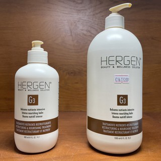 Mỡ dưỡng xả khô cân bằng pH Hergen G3 Intense Nourishing Balm 1000ml