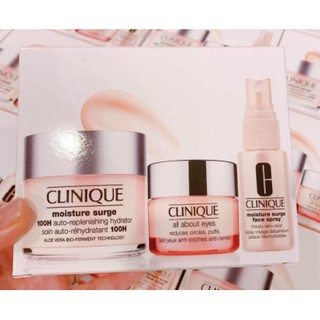 Set clinique 100h gồm dưỡng mắt mặt và xk