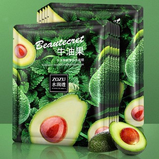 [MASK CAO CẤP] ZOZU, chiết xuất Bơ 🥑 và Thảo Dược  dưỡng ẩm trắng sáng da chống lão hoá