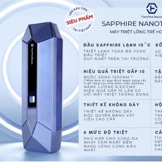 [BH 2 NĂM] Máy triệt lông vĩnh viễn Nano Time của Nhật [CÓ TEM CHỐNG HÀNG GIẢ]