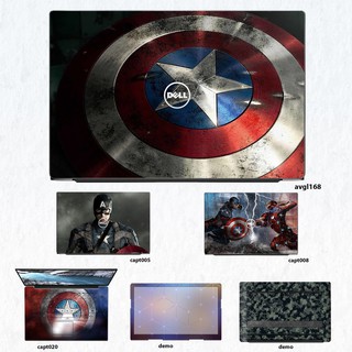 Skin dán Laptop Dell in hình Captain (inbox mã máy cho Shop)