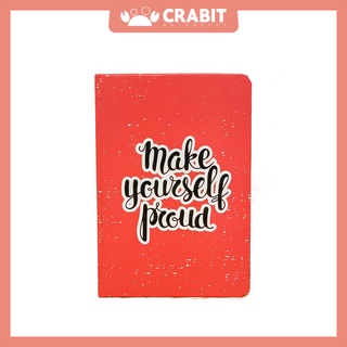 Sổ tay Grid Crabit - Ruột ô vuông - Yourself Hồng (1557)