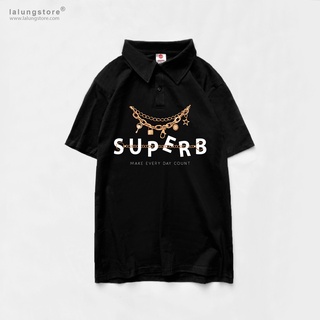Áo Polo Unisex Hoạ Tiết Superb 1459
