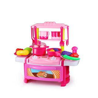 Set Đồ Chơi Nhà Bếp Nấu Ăn Cho Bé Gái