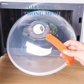 Nắp Nhựa Tròn Chịu Nhiệt Đậy Thức Ăn Lò Vi Sóng Tiện Dụng