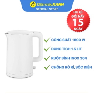 [Mã ELHADEV giảm 4% đơn 300K] Bình đun siêu tốc Xiaomi 1.5 lít Electric Kettle EU (SKV4035GL)