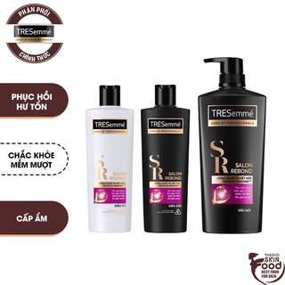 Dầu Gội &amp; Dầu Xả Ngăn Tóc Gãy Rụng TRESemmé Salon Rebond