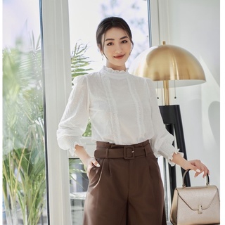 Áo kiểu phối ren ngực HeraDG - SAKBA022-S