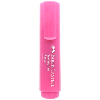 Bút Dạ Quang Textliner 46 - Faber-Castell 154654 - Pastel Rose (Hồng Nhạt)