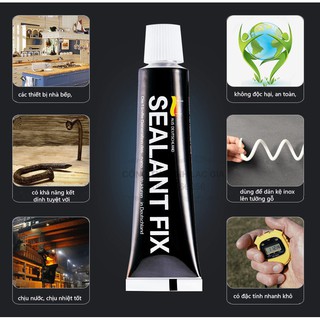 Keo dán siêu dính siêu chắc Sealant Fix tuyp 12g