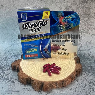 Viên uống MAXGLU 1500 bổ xung glucosamine hỗ trợ xương khớp – Hộp 60 viên