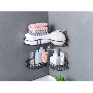 Kệ Sắt Để Đồ Phòng Tắm/ Nhà Bếp Dán Tường Siêu Tiện Dụng