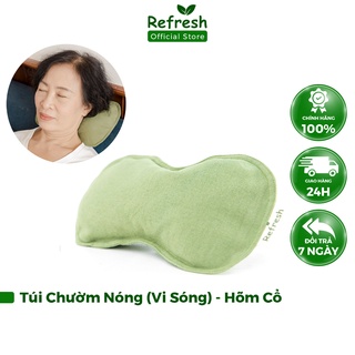 Túi Chườm Nóng, Chườm Lạnh Hõm Gáy Thảo Dược REFRESH Giảm Đau Cổ Vai Gáy, Giãn Cơ, Tăng Tuần Hoàn Máu