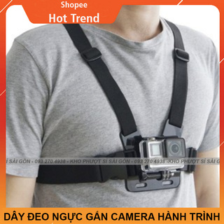 Bộ dây đeo ngực gắn camera hành trình đi grab - goviet - đi phượt giá rẻ - dây đeo camera hành trình ở ngực