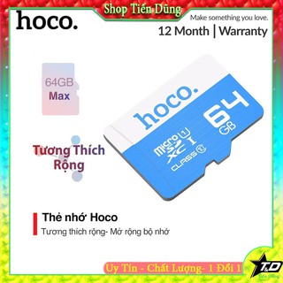 Thẻ nhớ Hoco 64Gb Class 10 tốc độ cao (hàng chính hãng, BH 1 năm)