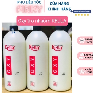Oxy trợ nhuộm tóc siêu dưỡng không rát Kella 1000ML