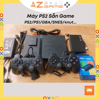 Máy Playstation PS2 Sẵn Game Full PS2 PS1 GBA SNES 4Nut... Đầy Đủ Phụ Kiện