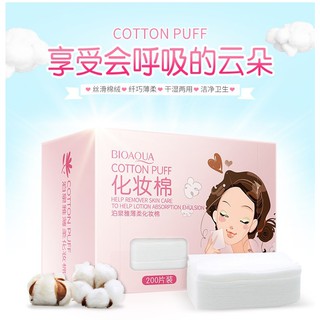 Bông tẩy trang Bioaqua hàng nội địa Trung