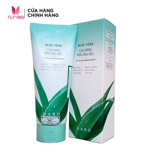 Tẩy Da Chết Lô Hội Dưỡng ẩm và Phục hồi Dabo Aloe Peeling Gel 180ml