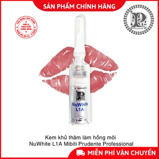 KEM GIẢM THÂM LÀM HỒNG MÔI - MIBITI PRUDENTE NUWHITE L1A ( 5ml).