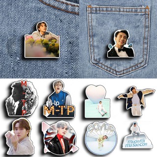 Huy hiệu sơn tùng HHI22 cài áo mtp balo sticker túi đeo hoạt hình dễ thương idol thần tượng