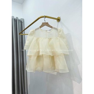 ÁO VOAN KÍNH CÔNG CHÚA 3 TẦNG