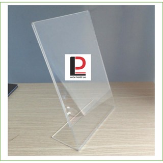 Kệ mica A4 chữ L 21X30 CM  và A5 chữ L 15X21CM