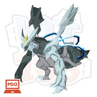 Mô hình giấy Anime Game Pokemon Black Kyurem ver 2