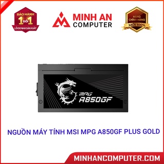 Nguồn máy tính MSI MPG A850GF 80 Plus Gold