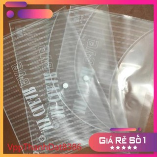 (Sale)  Túi clear bag túi cúc bấm màu trắng đẹp