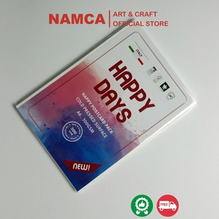 Giấy vẽ màu nước Happy A4 A5 A6 300GSM giá rẻ, giấy Happy vân Cold Press