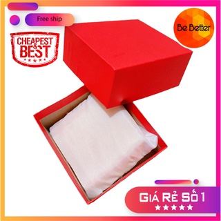 Hộp giấy đựng đồng hồ kèm gối xốp bên trong kích thước 9x8x5cm giá rẻ HCM
