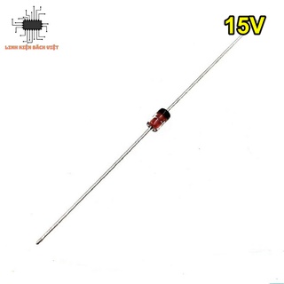 Diode zener 15V 1W 1N4744A (10c)