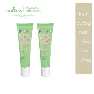 Hunca Combo Kem dưỡng mắt chống thâm chiết xuất Bioten 15ml